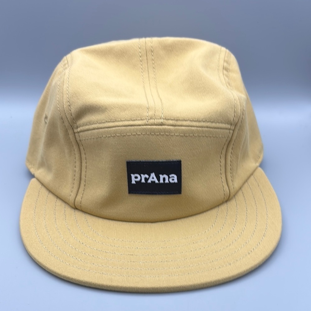 Prana Foothills Flat Brim Hat in Morro (yellowish tan color) UPF 50+ NWT Unisex